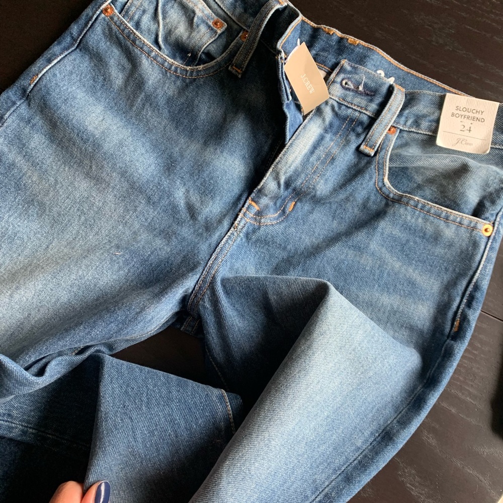 New🌈J crew slouchy boyfriend jean
